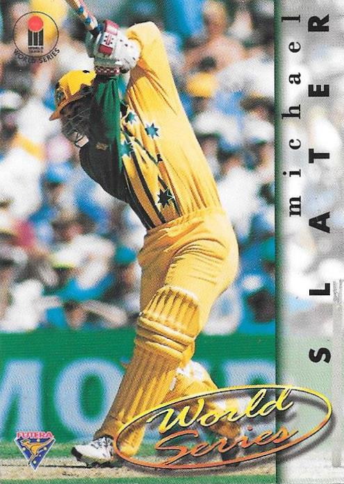 1995 Futera Cricket Base Set of 110 trading cards