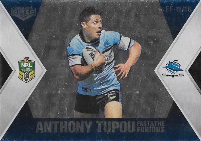 Silver Fast & Furious, 2013 ESP Elite NRL - FF1 to FF16 - Pick Your Card