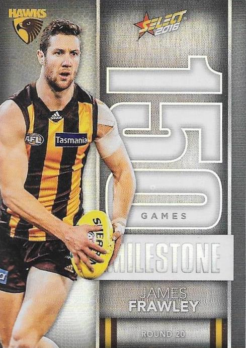 James Frawley, 150 Games Milestone, 2016 Select AFL Footy Stars