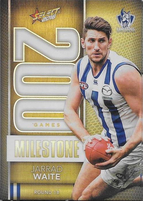 Jarrad Waite, 200 Games Milestone, 2016 Select AFL Footy Stars