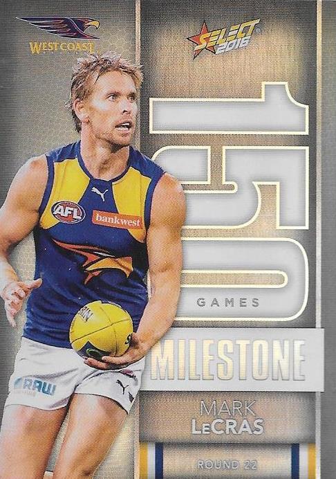 Mark LeCras, 150 Games Milestone, 2016 Select AFL Footy Stars