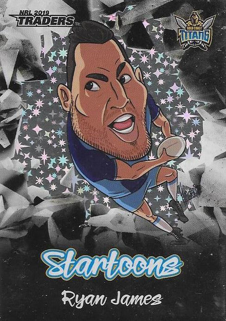 Ryan James, Black Startoons, 2019 TLA/ESP Traders NRL
