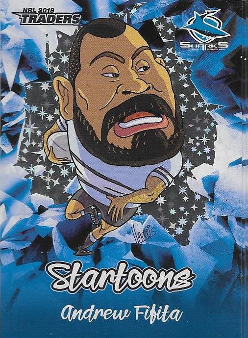 Andrew Fifita, Blue Startoons, 2019 TLA/ESP Traders NRL