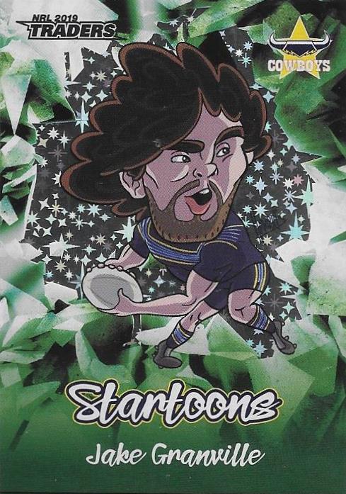 Jake Granville, Green Startoons, 2019 TLA/ESP Traders NRL