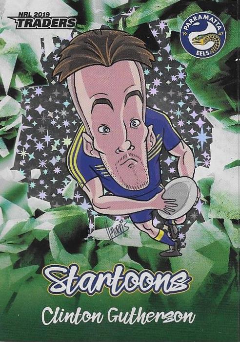 Clinton Gutherson, Green Startoons, 2019 TLA/ESP Traders NRL