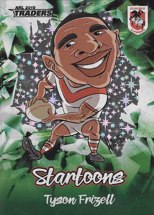 Tyson Frizell, Green Startoons, 2019 TLA/ESP Traders NRL