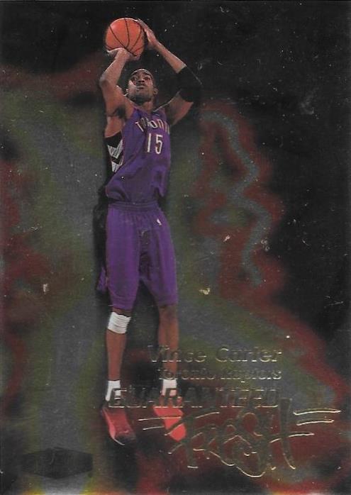 Vince Carter, Guaranteed Fresh, 1999-00 Fleer Flair Showcase Basketball NBA