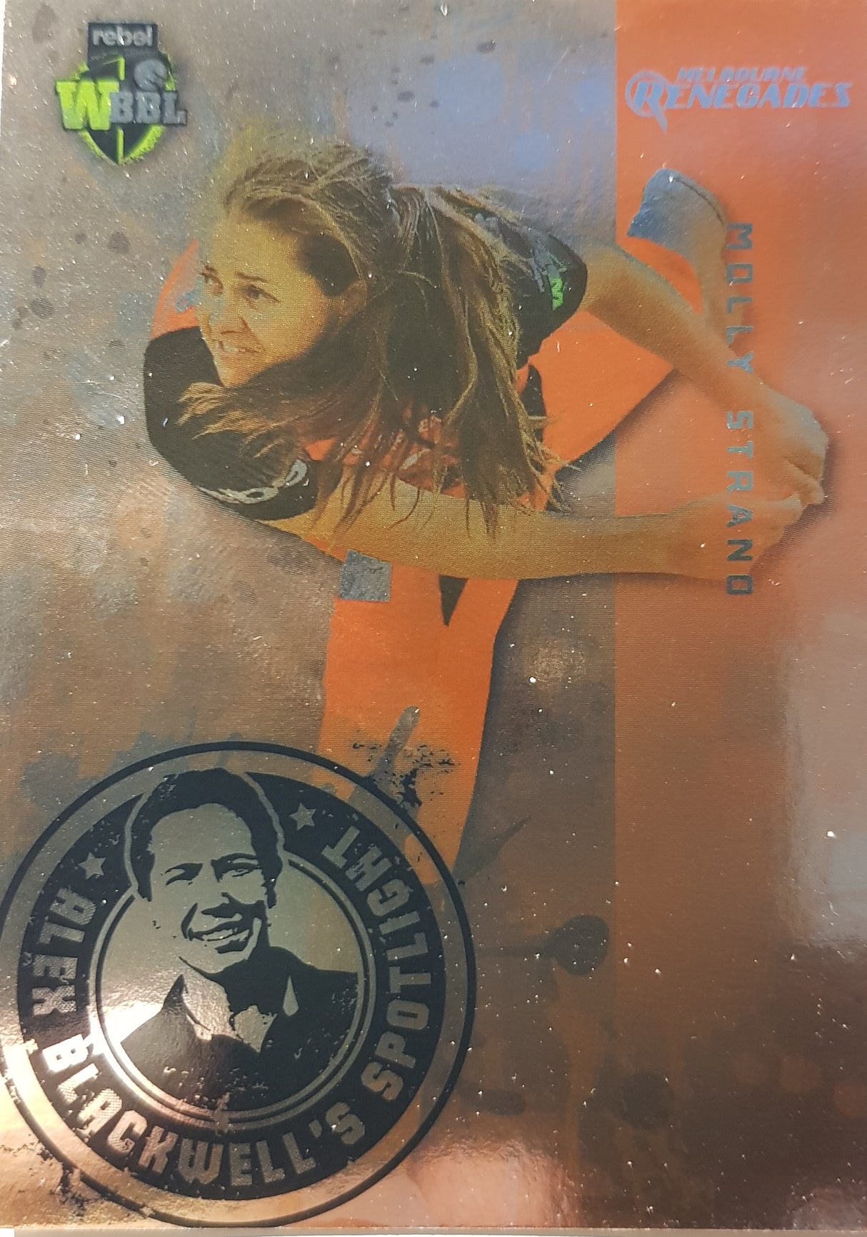 Alex Blackwells Spotlight, 2018-19 Tap'n'play CA BBL 08 Cricket - 1 to 8 - Pick Your Card