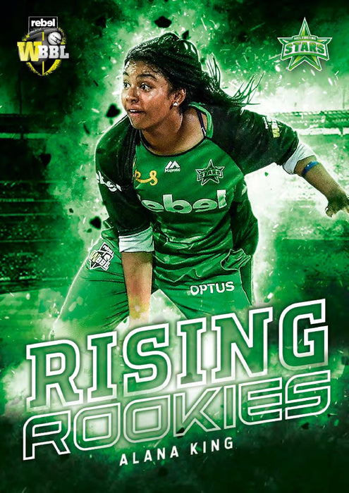 Rising Rookies, 2018-19 Tap'n'play CA BBL 08 Cricket - 1 to 16 - Pick Your Card