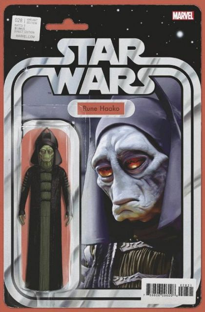 Star Wars #24 Comic Carded Rune Haako Variant Comic