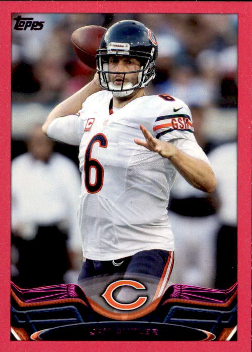 Jay Cutler, PINK, 2013-14 Topps NFL Football