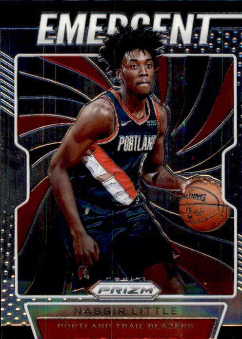 2019-20 Prizm Basketball EMERGENT Nassir Little