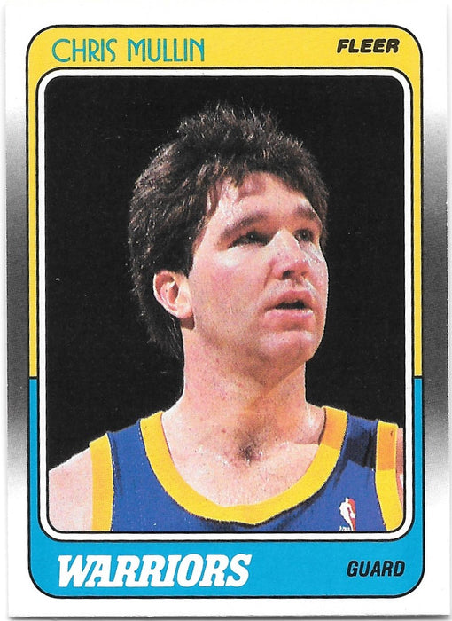 Chris Mullin, 1988-89 Fleer Basketball NBA