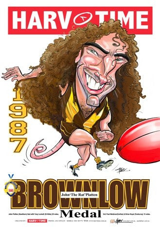 John Platten, Brownlow Harv Time Poster