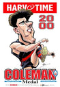 Matthew Lloyd, 2000 Coleman Medal, Harv Time Poster