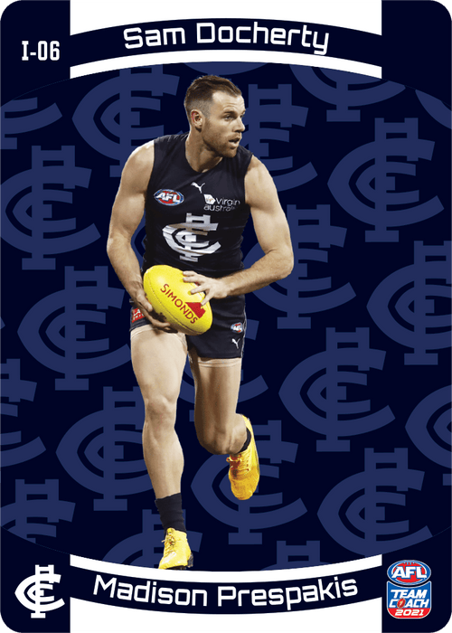 Docherty, Prespakis, 3D Icons, 2021 Teamcoach AFL