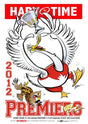 2012 Original Sydney Swans Premiers, Harv Time Poster