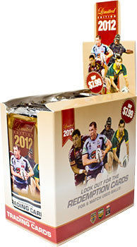 2012 esp Limited NRL 18 pack box