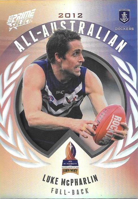 Luke McPharlin, All-Australian, 2013 Select AFL Prime