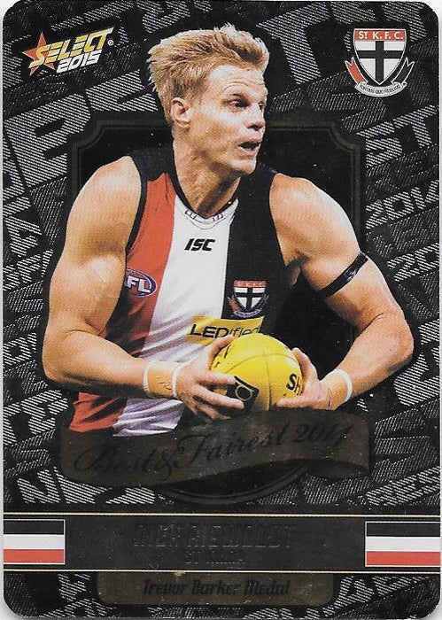 Nick Riewoldt, Best & Fairest, 2015 Select AFL Champions