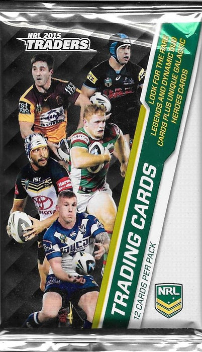 2015 NRL Traders Pack of cards