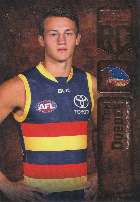 2016 Select AFL Certified, Rookie Card, Tom Doedee