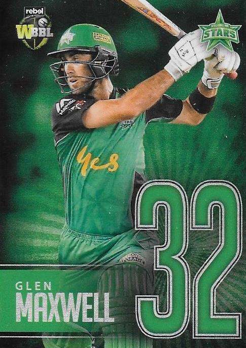 Jersey Numbers Silver, 2017-18 Tap'n'play CA BBL 07 Cricket - 1 to 16 - Pick Your Card