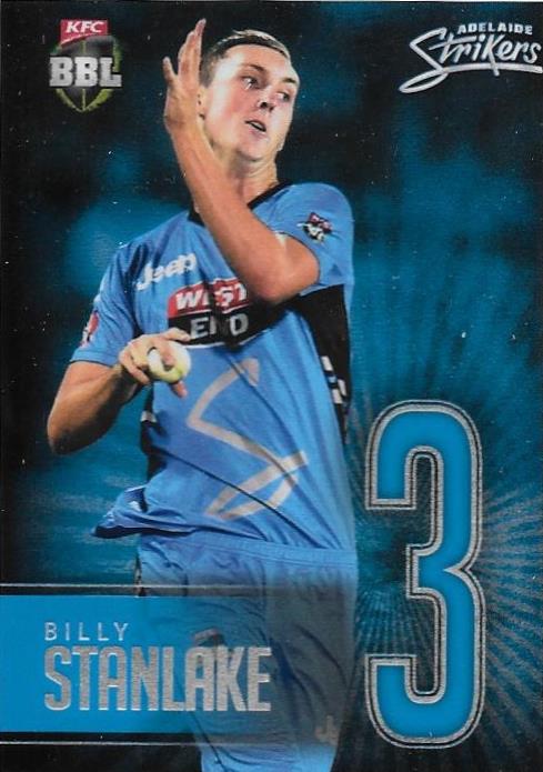 Jersey Numbers Silver, 2017-18 Tap'n'play CA BBL 07 Cricket - 1 to 16 - Pick Your Card
