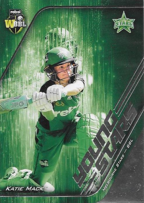 Young Stars, 2017-18 Tap'n'play CA BBL 07 Cricket - 1 to 8 - Pick Your Card