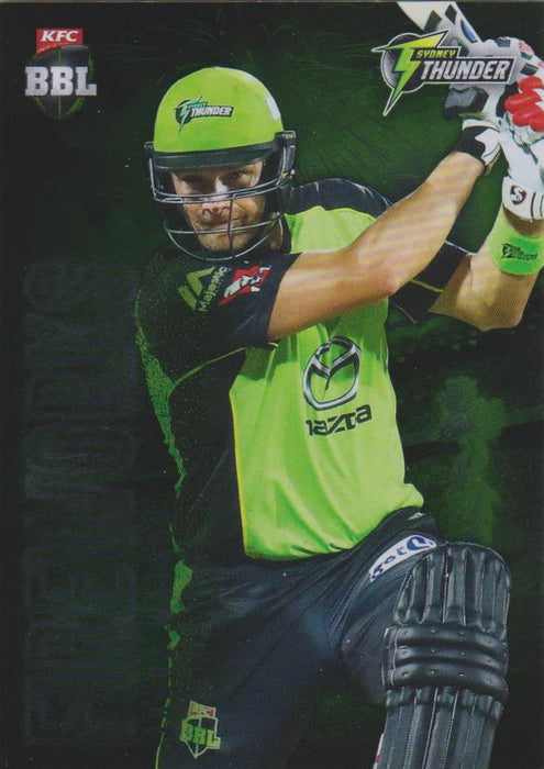 Fireworks, 2017-18 Tap'n'play CA BBL 07 Cricket - 1 to 8 - Pick Your Card