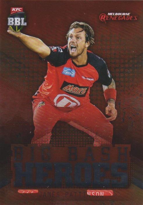 Big Bash Heroes, 2017-18 Tap'n'play CA BBL 07 Cricket - 1 to 24 - Pick Your Card