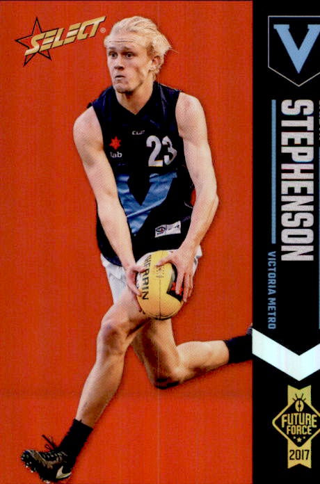 Jaidyn Stephenson, Red Parallel, 2017 Select AFL Future Force