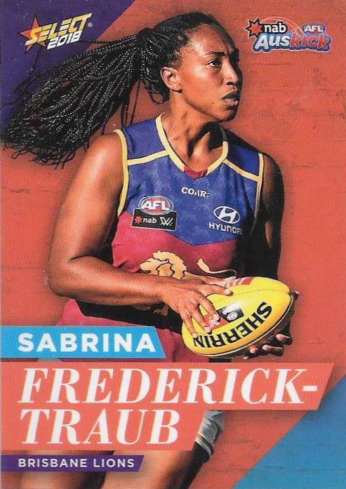 Sabrina Frederick-Traub, Auskick, 2018 Select AFL Footy Stars