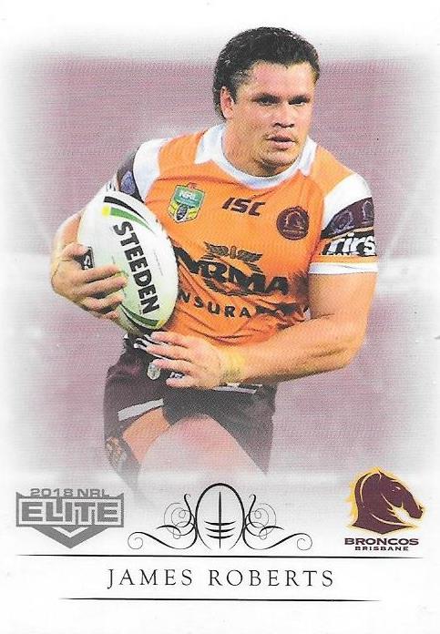 2018 ESP TLA Elite Rugby League Common card - 1 to 99 - Pick Your Card