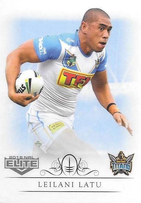 2018 ESP TLA Elite Rugby League Common card - 1 to 99 - Pick Your Card