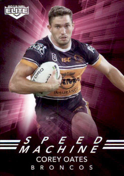 Corey Oates, Speed Machine, 2019 TLA Elite NRL