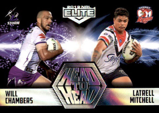 Chambers & Mitchell, Head to Head Case card, 2019 TLA Elite NRL