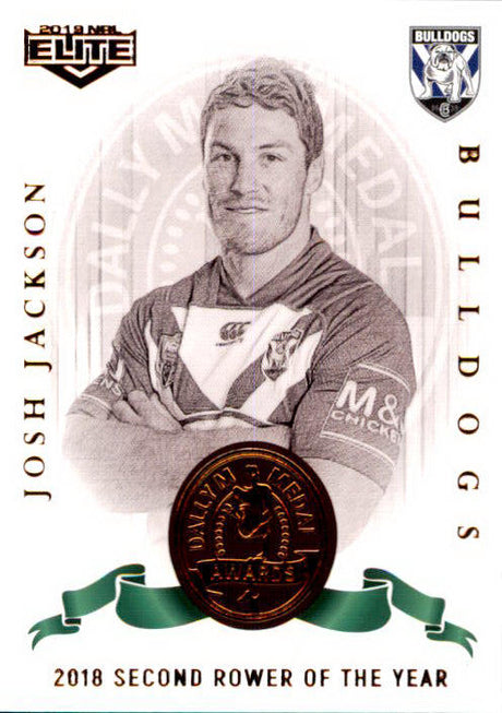Josh Jackson, Dally M Awards, 2019 TLA Elite NRL