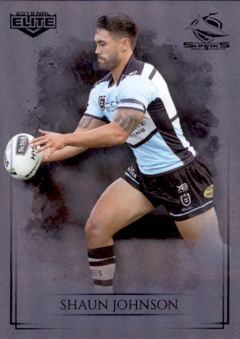 Shaun Johnson, Silver Special Parallel, 2019 TLA Elite NRL