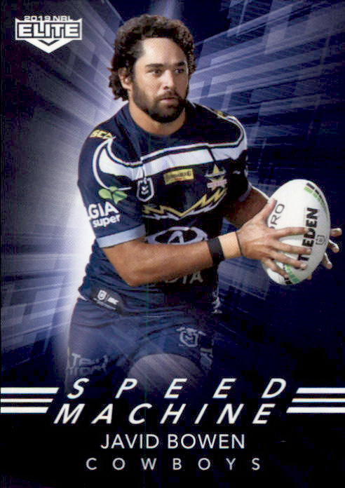 Javid Bowen, Speed Machine, 2019 TLA Elite NRL