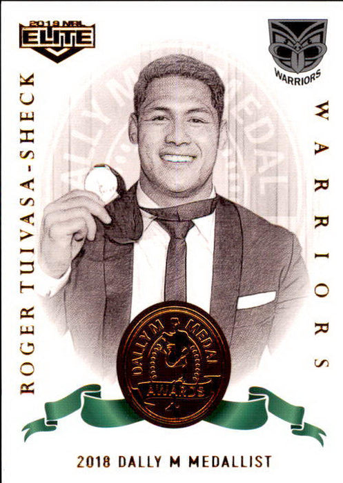 Roger Tuivasa-Sheck, Dally M Awards, 2019 TLA Elite NRL