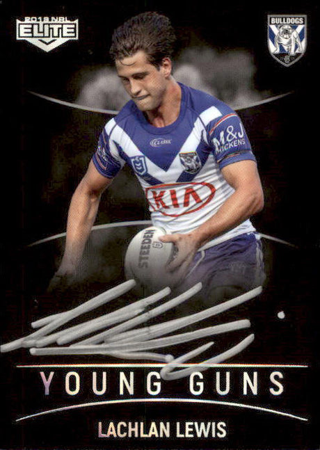 Lachlan Lewis, Black Young Guns Signature, 2019 TLA Elite NRL