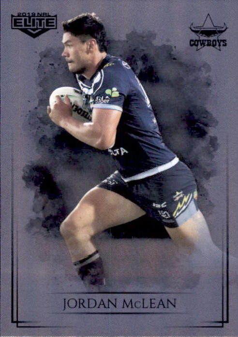 Jordan McLean, Silver Special Parallel, 2019 TLA Elite NRL