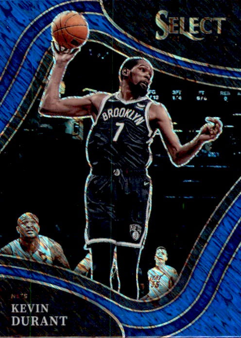 Kevin Durant, Courtside Shimmer Prizm, 2021-22 Panini Select Basketball NBA
