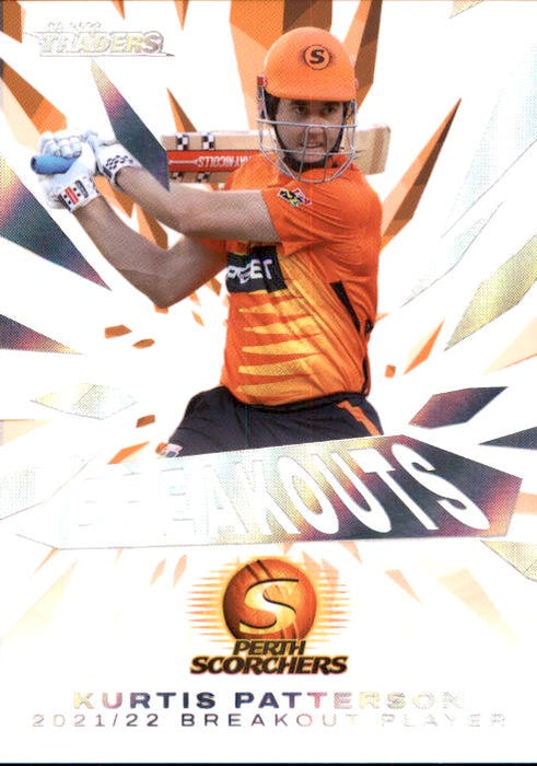 Kurtis Patterson, Breakouts, 2022-23 TLA Traders Cricket Australia & BBL Trading Cards