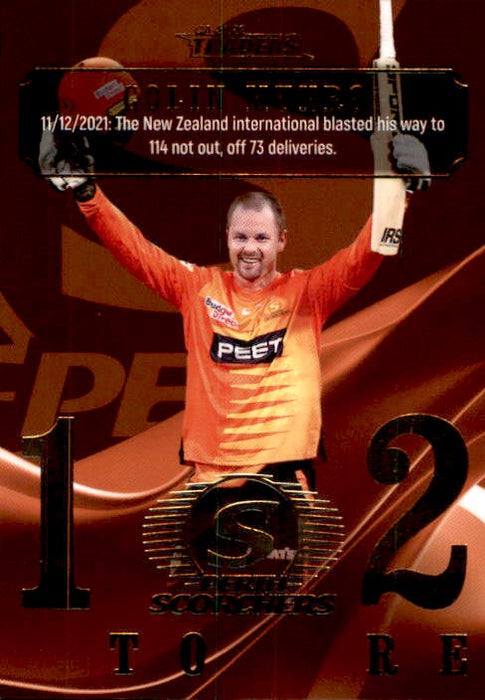 Colin Munro, Season to Remember, 2022-23 TLA Traders Cricket Australia & BBL Trading Cards