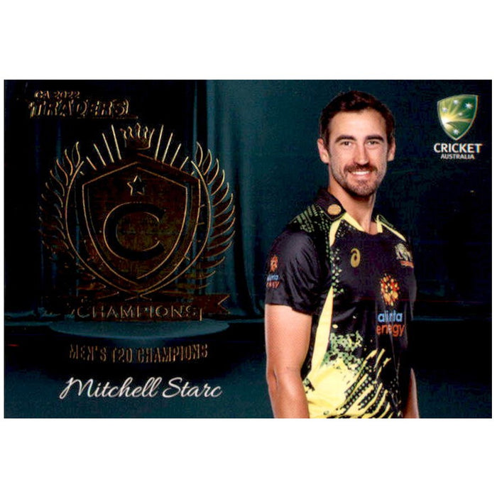 Mitchell Starc, Champions, 2022-23 TLA Traders Cricket Australia & BBL Trading Cards