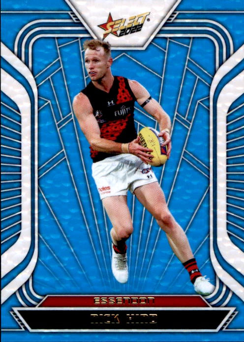 Nick Hind, Fractured Arctic Blue, 2022 Select AFL Footy Stars
