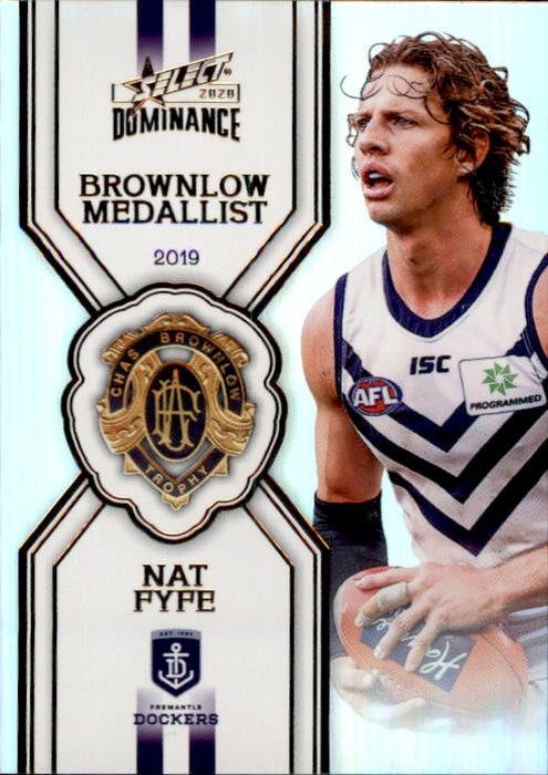 Nat Fyfe, Medal Winner, 2020 Select Dominance AFL