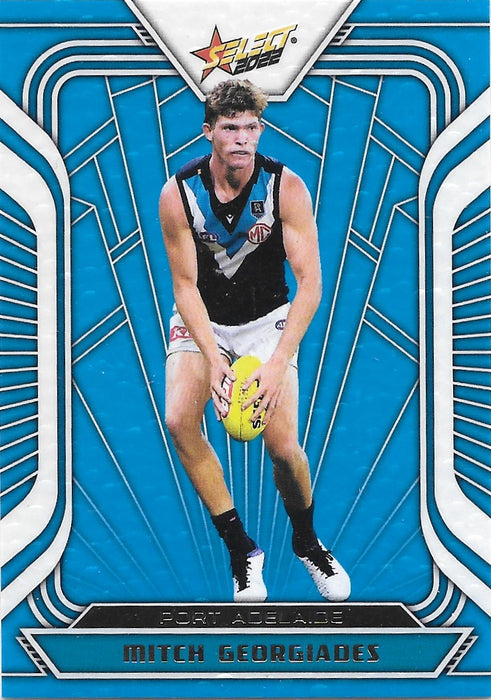 Mitch Georgiades, Fractured Arctic Blue, 2022 Select AFL Footy Stars